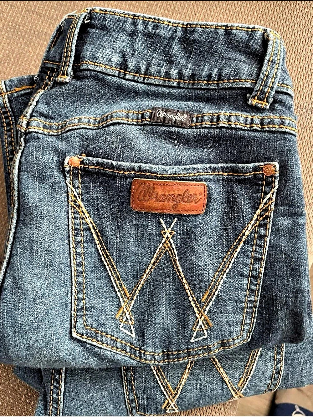 Wrangler Women's Denim Jeans Blue Like New